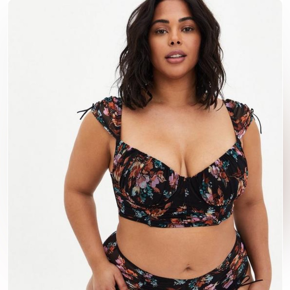 Floral Wired bralette